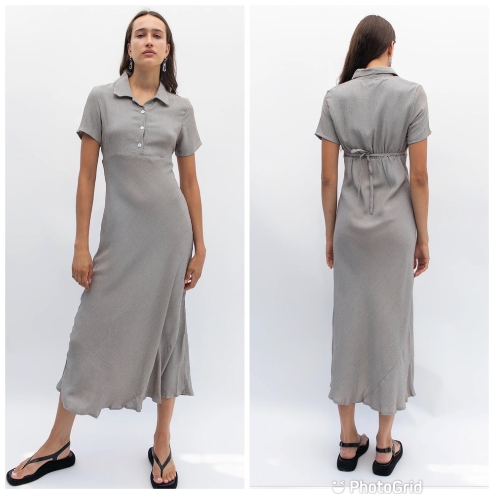 Trois the Label IMOGEN DRESS in Brown Gingham New with Tags!